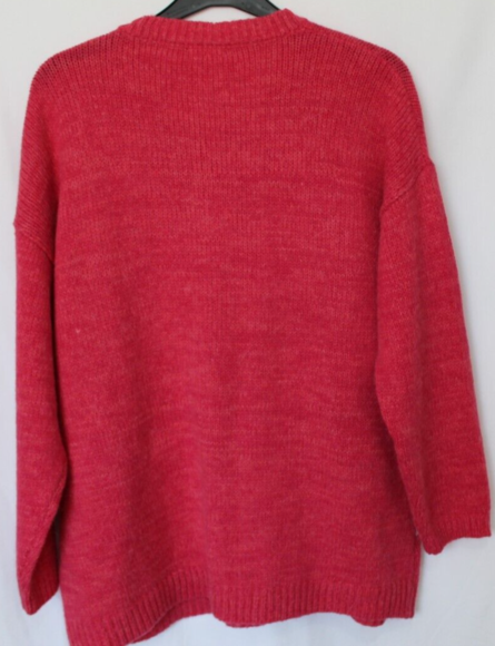 joe browns jumper women Size 20 to 22 Snowflake design winter Woolies - Picture 7 of 7